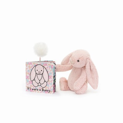 Jellycat If I Were a Bunny and Bashful Blush Bunny Medium UK | 18476ZORV
